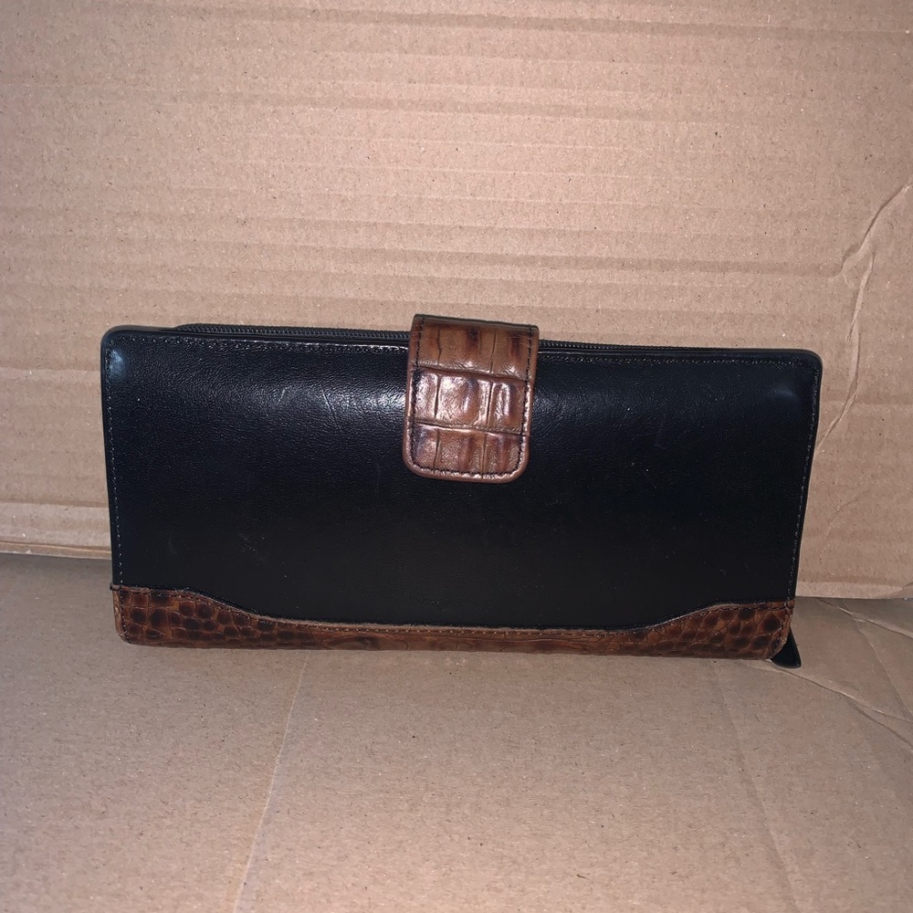 Brahmin Tuscan Vintage Checkbook Wallet